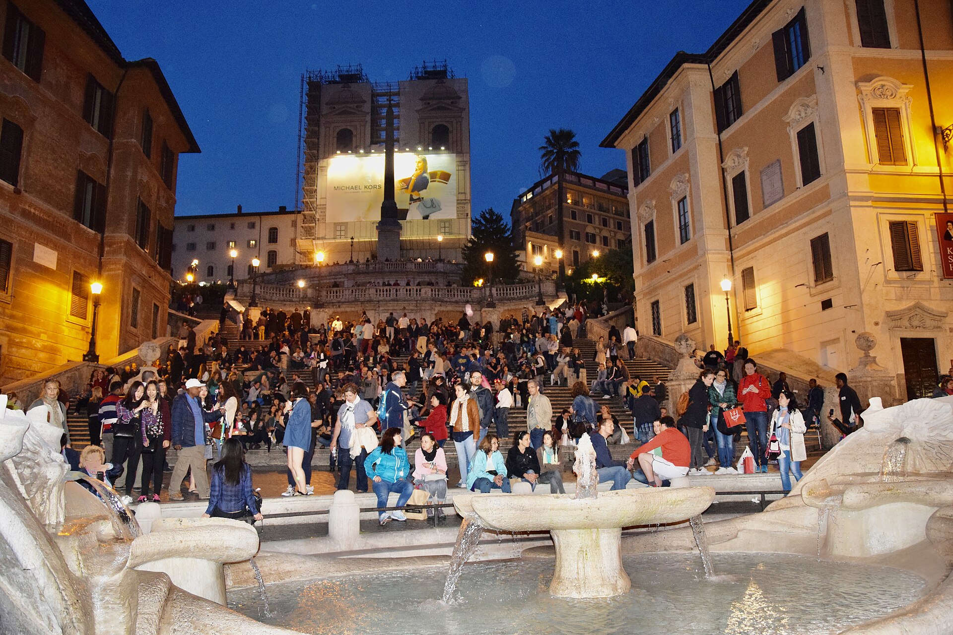 Spanish Steps at Piazza di Spagna, Rome