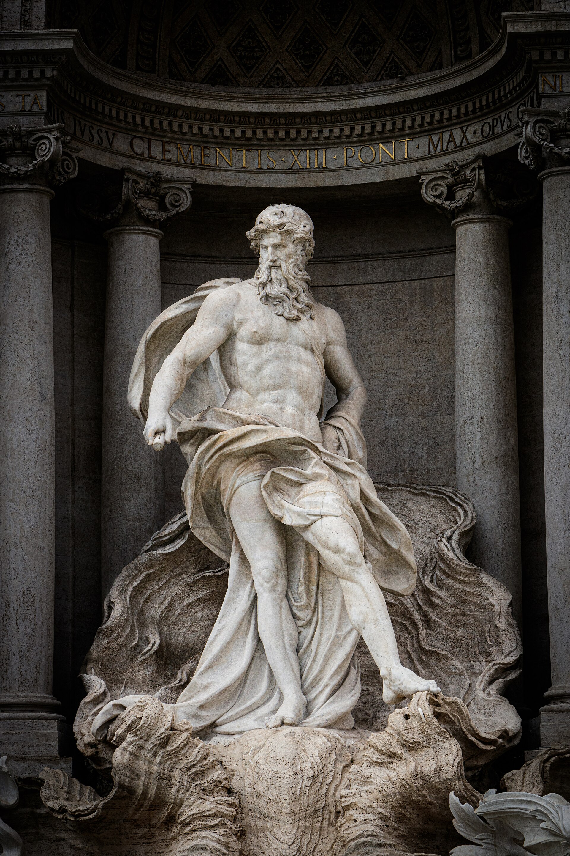 Trevi Fountain in Rome's historic centre